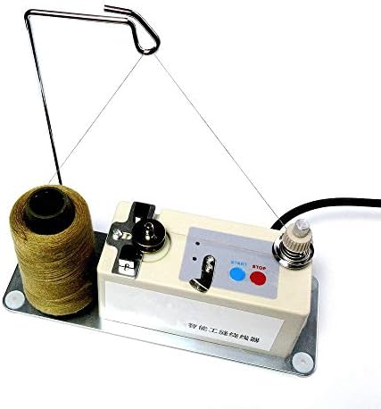 Automatic Shut Off Bobbin Winder +Thread Stand Fits All Type Bobbins Universal (220V w/UK Plug)