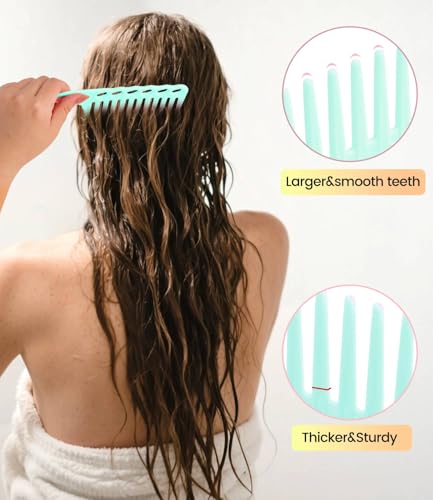 Set profesional de 6 peines para cabello de hombre y mujer miniatura 2