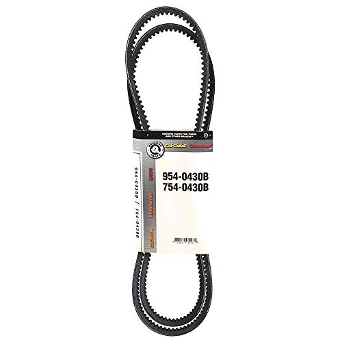 MTD Genuine Part 954-0430B Genuine Parts Snow Thrower Auger Belt Set OEM part for Troy-Bilt Cub-Cadet Craftsman Bolens Remington Ryobi Yardman Yard-M