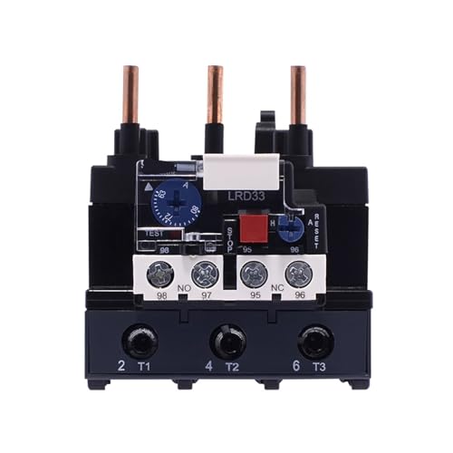 Relé de sobrecarga térmica LRD3363C con protección para contactor CA LC1D de 63-80A 1