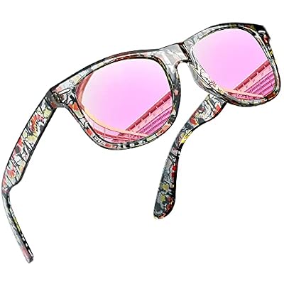 Joopin Square Sunglasses Polarized UV Protection Trendy Designer Sun Glasses Men Women