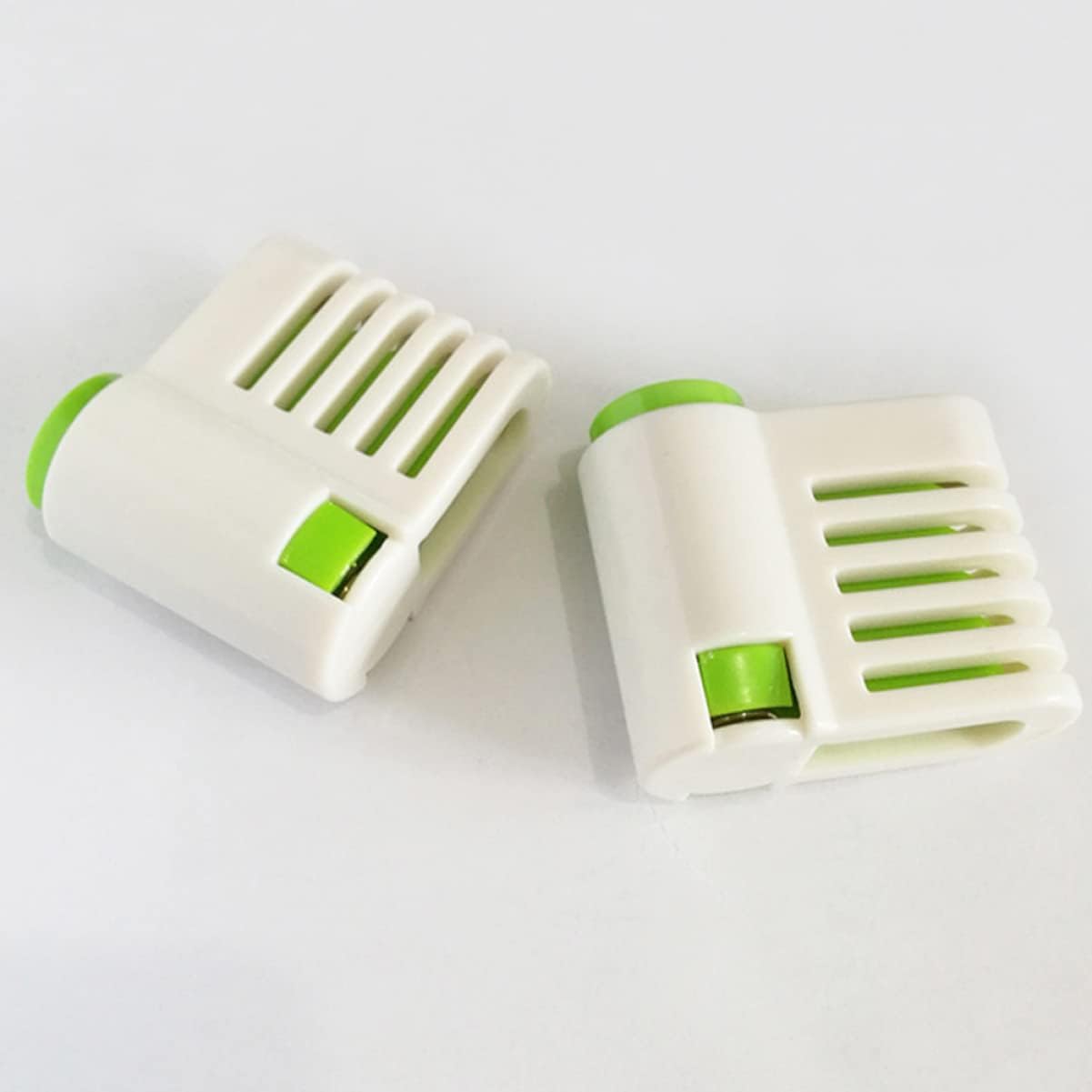 KICHOUSE 4pcs Diy Adjustable Cake Slicer and Toast Cutter for Even Slices Spring Clamp for Cakes