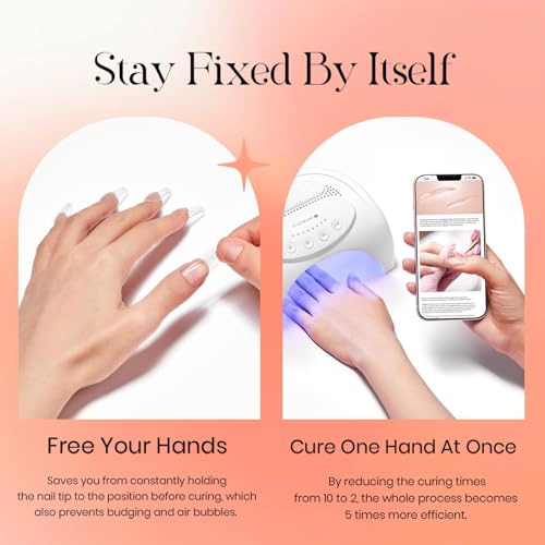 Five Angeles Tipex UV Gel Nail Glue – 30g Strong Hold Adhesive for Soft Gel & Acrylic Nail Tips, Long-Lasting 28+ Days, Large Volume Tube, Also for Rhinestone Nail Art