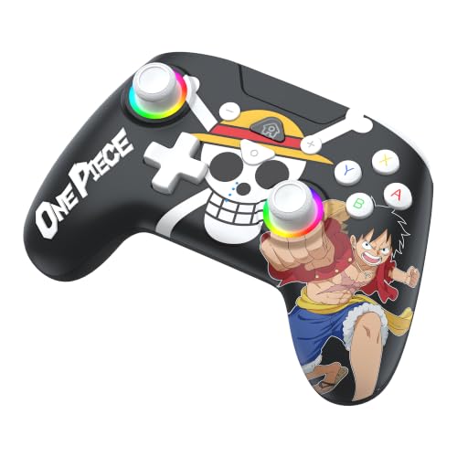 Manette sans fil One Piece Luffy Switch 2 manette Bluetooth programmable noire