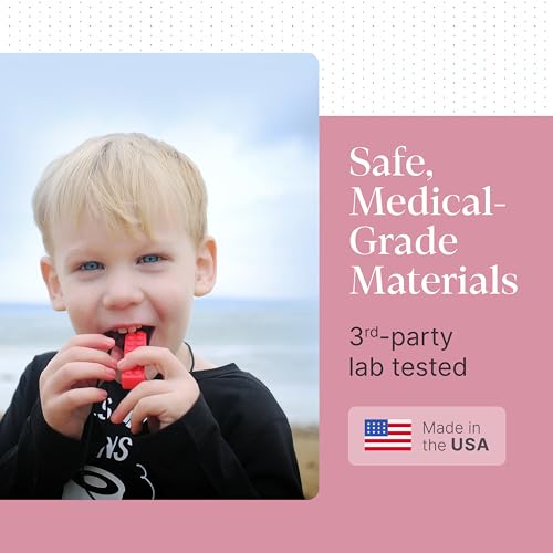 ARK Brick Stick, Chew Necklaces for Sensory Kids and Adults, Oral and Hand Fidget for Autism, ADHD, SPD, Anxiety, Medical-Grade 2-Textured Chew Necklace, XXT, Very Firm, Lavender - Image 5