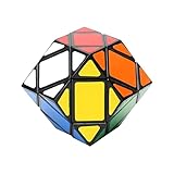 SUN-WAY 3×3 Rhombic Face Diamond Speed Cube 3×3 Dodecahedron Skewb Magic Cube Six Axis and Twelve Edges Puzzle Cube
