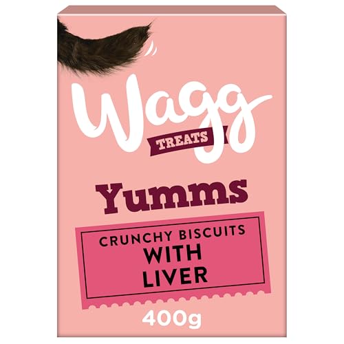 Wagg Yumms Liver Dog Treats 400g (Pack of 5) - Oven Baked