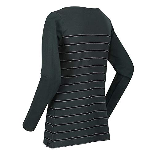 Camisetas manga larga mujer Regatta Ferelith transpirable que evita rozaduras de costura 4