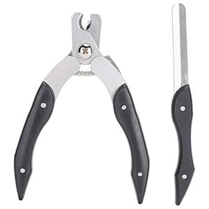 WEILafudong Pet Nail Clipper, Trimmer Claw Care Cutter Antislip Handvat Roestvrij Staal voor Honden Katten voor Mannen…