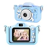 【Ihre Kinder Verdienen das Beste】 Mit der Kinderkamera können Kinder die Welt mit ihren Augen erkunden und gleichzeitig Kreativität und Fantasie mit viel Spaß beim Spielen im Freien, Familienurlaub, Schulausflug und vielem mehr fördern! Verwenden Sie diese süße Kamera für Kinder, um das Leben aufzuzeichnen. Kaufen Sie es jetzt, um Folgendes zu erhalten: (1) Kinderkamera; (2) 32 GB TF-Karte; (3) USB-Kabel; (4) Lanyard; (5) Benutzerhandbuch.