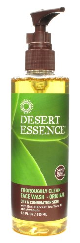 Face Wash Desert Essence nettoyant visage doux pores obstrués