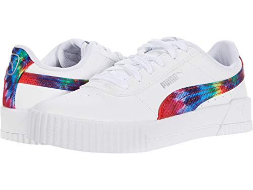 Image of Puma Carina 2.0 Synthetic Leather Lace Up Women's Sneakers