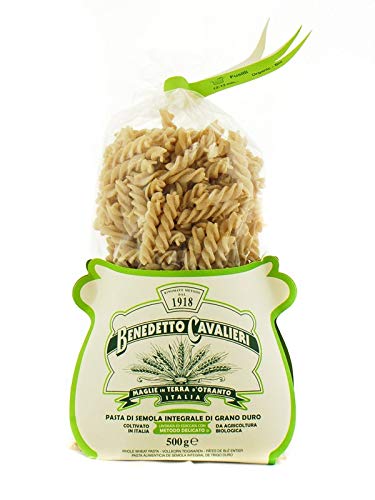 X4 PASTA CAVALIERI FUSILLI DI SEMOLA INTEGRALE DI