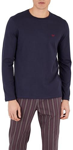 Emporio Armani Men's Patterned Logoband Long Pajamas2