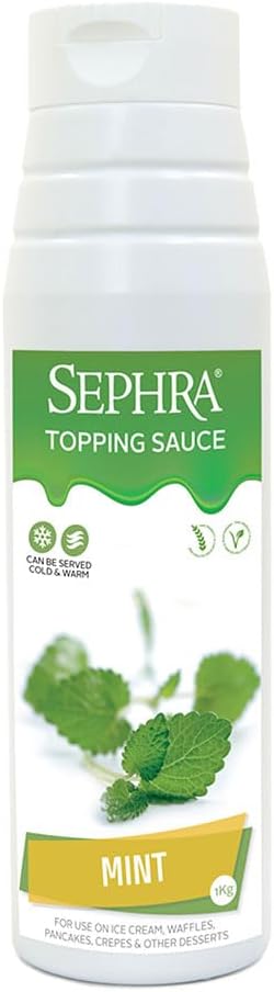 Sephra Green Mint Dessert Topping Sauce - 1kg
