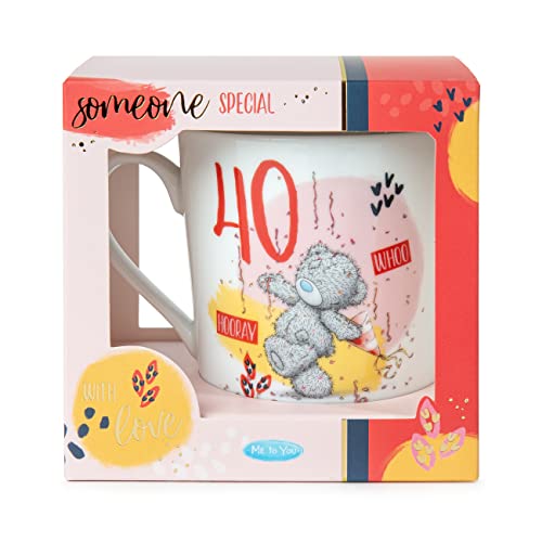 Me To You Bear 40th Birthday Boxed Mug Ceramic
