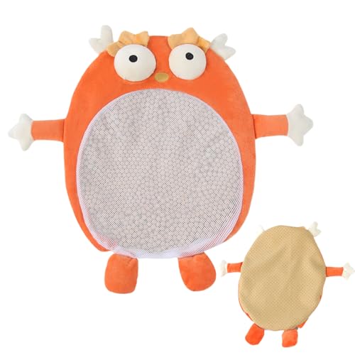 Soulager l'agitation de bébé avec ce tapis d'éveil orange et vert doux