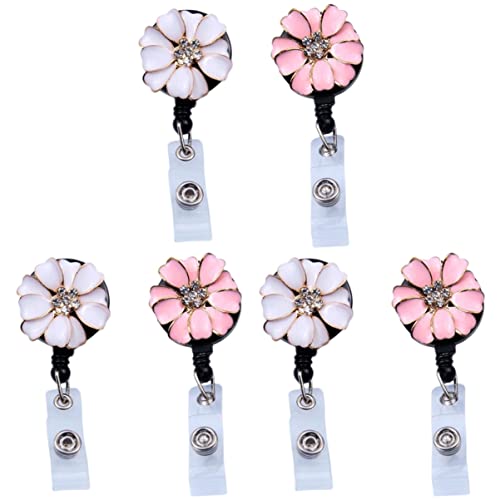 Porte-badge rétractable fleurs Tofficu pour ne plus perdre sa carte d'accès au travail