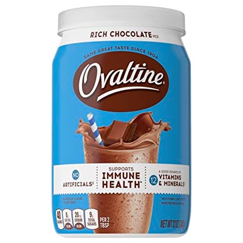 Ovaltine Rich Chocolate - 12 oz (Pack of 6) Cover