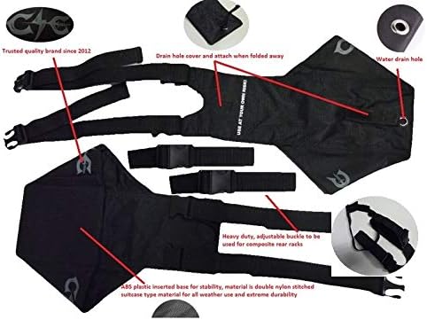 Miniatura 5 de Reposapiés de pasajeros ATV (2 piezas plegables) resistente al desgaste y marca local original desde 2012. Calidad que dura!