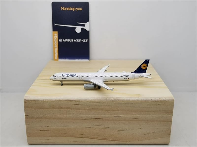 Miniatura 1 de HYJL Wings Lufthansa para Airbus A321-231 D-AIDO 1400 modelo de avión preconstruido