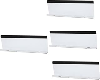 Hemobllo 4 Pçs Mensagem Pacote Prateleira Suporte PC Suporte De Computador Para Monitores De Mesa Monitores Placas De Memorando Para Computador Mesa De Escritório Tela Lembrete De Mensagem