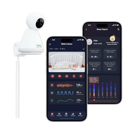 iBaby i20 Baby Monitor with 1080P, Night Vision, 2-Way Audio