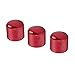 Baosity 3 Pcs Electric Guitar And Bass Tone Volume Electronic Control Knobs Cap Red