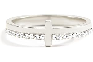 Cross Ring for Women, Pray On It Golden Cross Rings