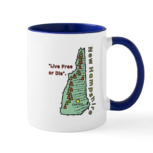 CafePress New Hampshire Live Free Or Die Mug 11 oz (325 ml) Ceramic Coffee Mug