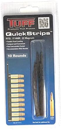 TUFF Products QuickStrip Reloading Strips Black, 1017 .22 Magnum