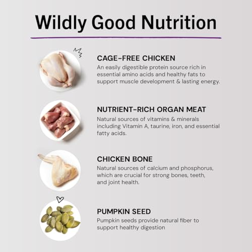 Stella & Chewy's Freeze-Dried Raw Cat Dinner Morsels - Premium Chicken Recipe with 98% Cage-Free Meat & Organs - Natural Grain-Free Cat & Kitten Food - Made in USA - 3.5 oz - image 9