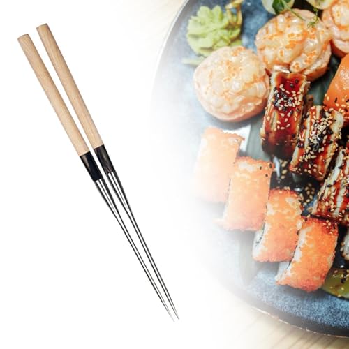 Palillos para Sashimi Cortos Evitan Caídas de Comida al Comer 8