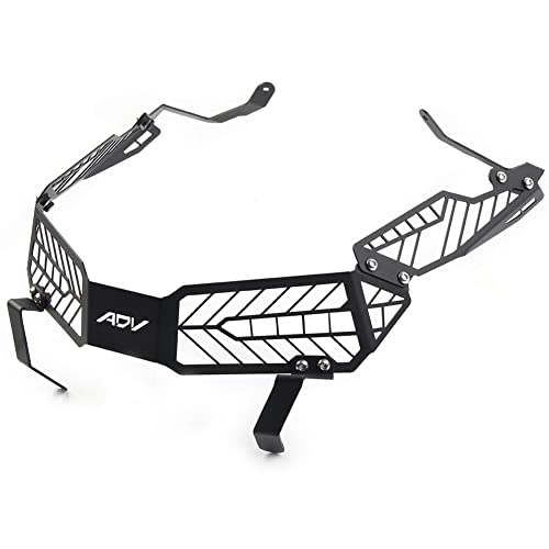 Grille phare moto ADV 150 éviter bris optique cache calandre - 4
