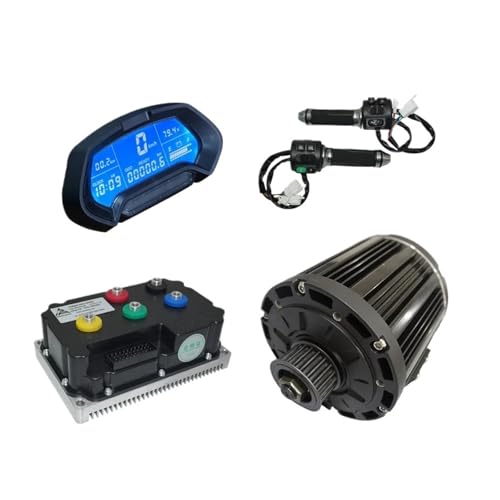 Hub Motor QS138 3000W 72V Mid Drive Motor Kit, ND72530 Fardriver Controller(V1 Belt)
