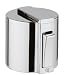 Produktbild GROHE Grohtherm 2000 - Temperaturwählgriff (für Thermostat-Brausebatterien, Sicherheitssperre bei 43°C, langlebig), chrom, 47286000
