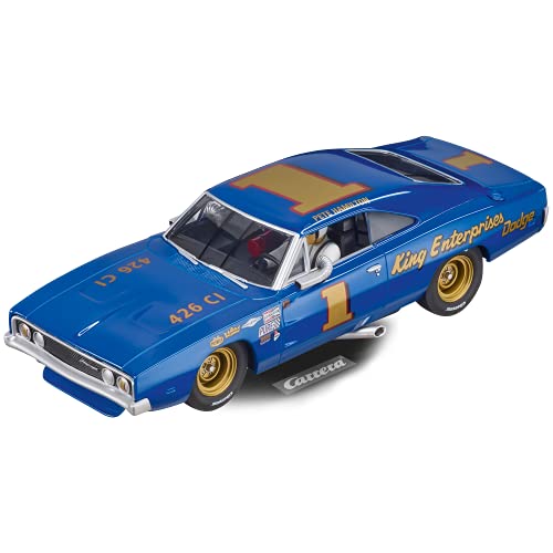 Carrera Evolution I Dodge Charger 500 No.1 I Auto für Rennbahn | Rennbahnen und lizensierte Slotcars | bis zu 2 Spieler | Für Jungs & Mädchen ab 8 Jahren & Erwachsene