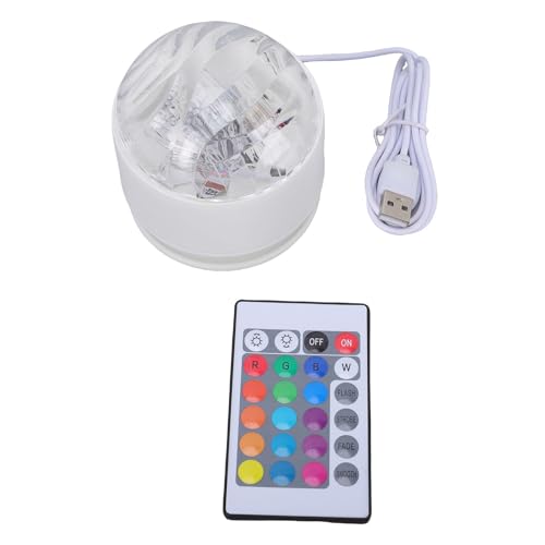 Lámpara de noche LED proyector RGB con control remoto miniatura 7