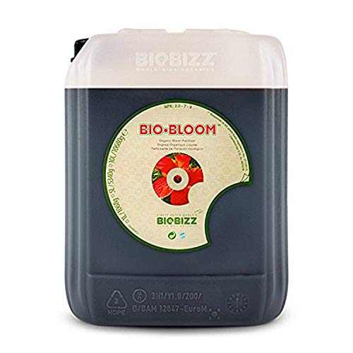 BioBizz Bio-Bloom – Organischer Flüssigdünger Für Blüte & Fruchtbildung | 10 Liter, Für Erde & Kokos