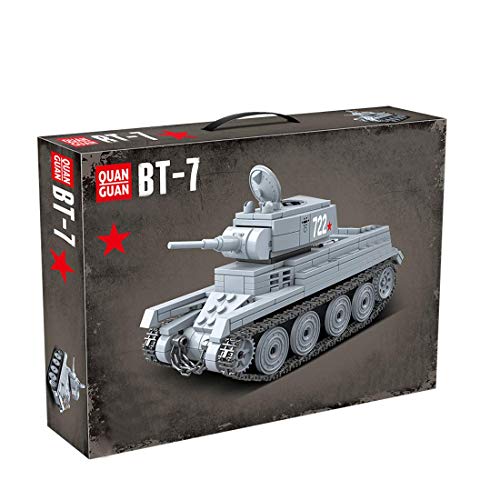 YPZ Technik Panzer Bausteine, Deutscher Tigerpanzer Modellbausatz Panzer, Militär Panzer Bausatz Klemmbausteine… – Bild 5