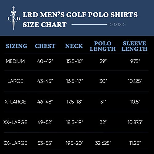 Lrd Golf Shirts For Men Upf 50 Moisture Wicking Short Sleeve Polo Shirt Paint Splatter - Xl #TOP2