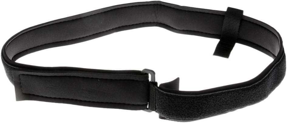 Swim Resistance Belt with Drag Parachute - Swim Training Device for Quick Full Body Improvement - Adjustable Neoprene Belt - Suitable for Adults & Children - Black + Blue, as described