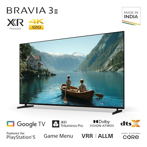 Image of Sony 139 cm (55 inches) BRAVIA 3II Ultra HD Smart LED Google TV K-55XR35M2
