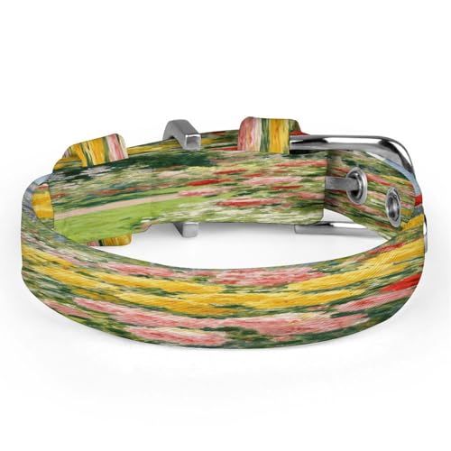 Collar de rosas ajustable ideal para paseos diarios en el parque 5