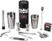 Bartender Kit: Premium Boston Shaker Barware Set. Bar Set Includes Bar Kit Supplies and Bar Tools for Professional Drink Mixing
