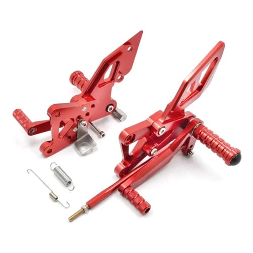 Moto repose-pieds YZF-R3 pédale aluminium MT03 R25 MT25 2018 2019 rouge