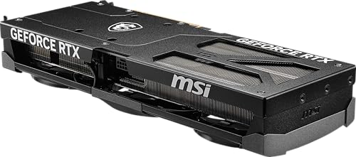 Image of msi Gaming RTX 5070 Ti 16G Ventus 3X OC Black Graphics Card (16GB GDDR7, 256-bit, Extreme Performance: 2482 MHz, DisplayPort x 3 2.1a, HDMI 2.1b, NVIDIA Blackwell Architecture)