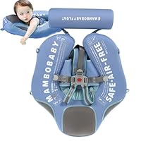 BJORKI® zwemring voor baby – Stabiel & veilig op het water – Meegroeiende zwemband vanaf 6 maanden tot 3 jaar – 40° zwempositie voor natuurlijke
