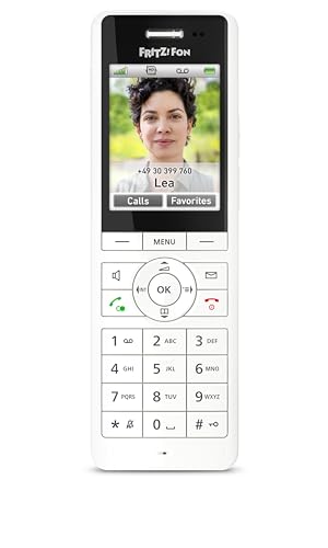 Fritz!Fon X6 White combiné blanc avec fonctions Éco et téléphonie HD - 3