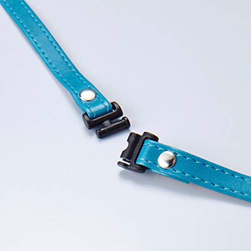 Gulfstream Gpu-Id-05 Id Card Case, Una Rondine, Pu Leather, Mineral Blue #TOP2